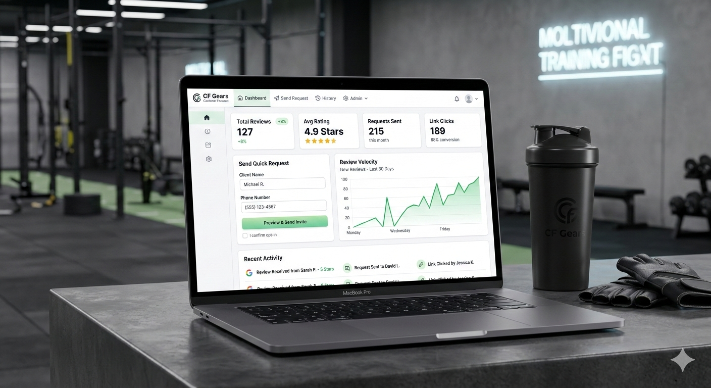 CF Gears Dashboard